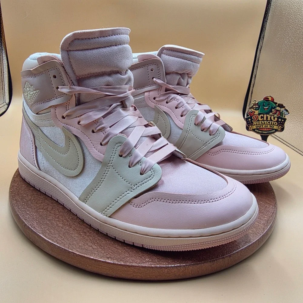 Nike Air Jordan 1 Zoom Air Comfort Pink Glaze High Top Sneakers CT0979-601